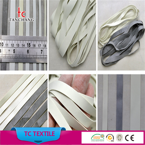 Nhà Máy Bán buôn trắng đen màu cao su cao su tự nhiên ban nhạc đàn hồi cho đồ bơi TCRJD01-10 - Product Image 2