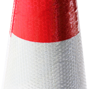 Respectueux de l'environnement 700mm pliable trafic route cône TPE matériel produit de sécurité routière - Product Image 3