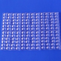 Lente para Farola LED SMD PC Array de 5050 mm 24H1 2835 3030 TIPO II - S