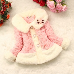 2018 del bambino di inverno delle ragazze cappotti di vestito del commercio all'ingrosso di abbigliamento per bambini - Product Image 2