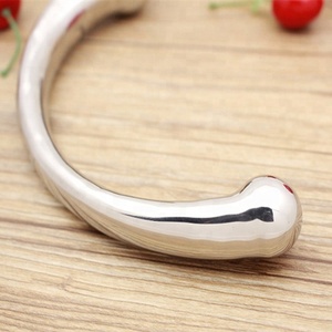 Bon Acier Inoxydable Anal Godes Métal Pénis Butt Plug p-spot Stimulation <span class=keywords><strong>Gay</strong></span> Hommes Jouet Prostate Masseur - Product Image 3
