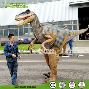 Disfraz de Dinosaurio <span class=keywords><strong>Raptor</strong></span> Ligero y Realista de Tamaño Natural - Product Image 5