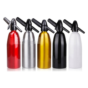 Sifón de Aluminio Ecológico de 1 Litro para Refrescos, Duradero y Portátil, Juego de Herramientas para <span class=keywords><strong>Bar</strong></span> en Casa, para Restaurantes y Cafés - Product Image 1