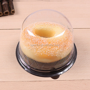 Custom Food Grade Plastic Cake Container for Retail