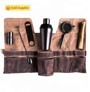 Wax Canvas professional bar tools shaker <span class=keywords><strong>per</strong></span> barman kit <span class=keywords><strong>set</strong></span> di strumenti <span class=keywords><strong>per</strong></span> la preparazione di <span class=keywords><strong>Cocktail</strong></span> professionali - Product Image 3