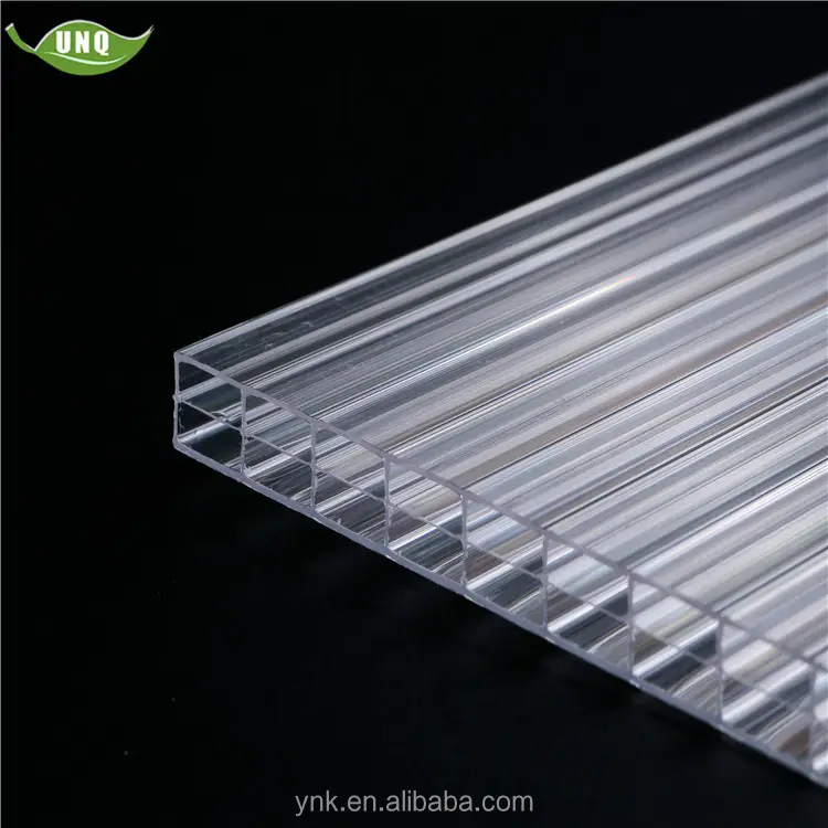 cheap garden greenhouse 6mm triple wall Polycarbonate sheet for agriculture