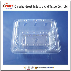 Effacer plastique Fruit Container <span class=keywords><strong>Cherry</strong></span> <span class=keywords><strong>tomate</strong></span> raisin Berry emballage - Product Image 1