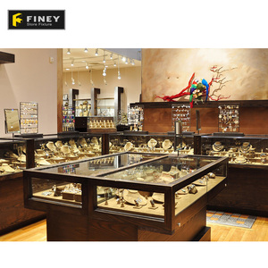 Visualizzazione Negozio di gioielli Commercio All'ingrosso di Monili di Legno Set di Visualizzazione Del Supporto Da Tavolo - Product Image 1