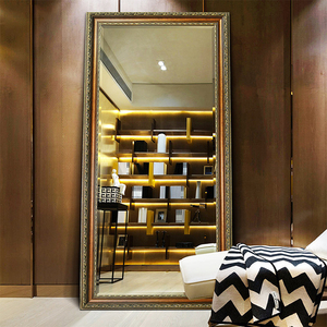 Treo Tường Đầy Đủ Chiều Dài Phòng Thay Đồ Gương Sàn Gương Với Đứng - Product Image 5