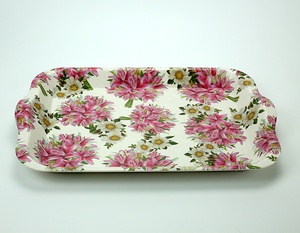 Eco- Friendly Angular Sides PP Food Full Print with Handle <strong>Serving</strong> Tray - Product Image 4