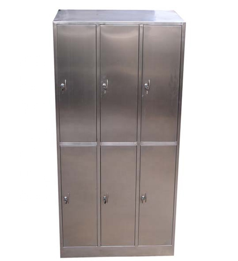 Высококачественный шкаф из нержавеющей стали для промышленных раздевалок, шкаф для хранения
