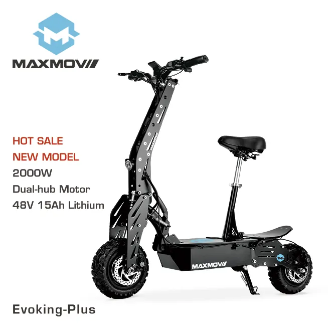 2021 nuovo Modello di Certificato del CE 2000W 48V 15Ah Dual Hub Motore Elettrico Da Golf Scooter Design di Lusso Verde di Alimentazione con Off-road Pneumatici