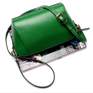 Tas tangan kulit wanita FL5035 dompet kulit asli mewah merek terkenal modis untuk wanita
