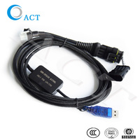 Interfaz Profesional CNG/LPG MP48 ECU para Vehículos a Gas, Unidad de Control del Motor, Cable USB Plano