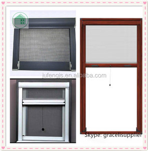 Compra a granel de posicionamiento automático arriba-abajo mosquitera para ventanas correderas de rodillos - Product Image 5