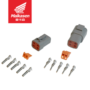 高质量Deutsch公母连接器2P/3P/4P/6P/<span class=keywords><strong>8P</strong></span>/12P DT DTM DTP系列Deutsch自动连接器适配器免费样品 - Product Image 6