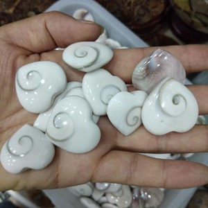 Gemme Sciolte a Forma di Cuore in Conchiglia Marina Naturale a Prezzo di Fabbrica - Product Image 5