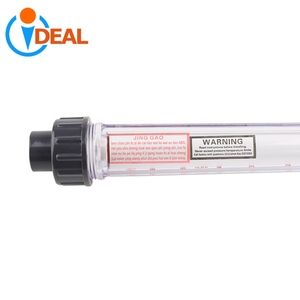 LZS-tubo de plástico PVC, medidor de flujo de agua, bajo precio, rotámetro con interruptor - Product Image 5