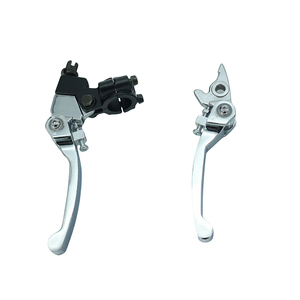 Levier <span class=keywords><strong>de</strong></span> <span class=keywords><strong>frein</strong></span> et d'embrayage pliable, en alliage d'aluminium, pour moto tout terrain CRF KLX, Pit <span class=keywords><strong>Bike</strong></span>, <span class=keywords><strong>Dirt</strong></span> <span class=keywords><strong>Bike</strong></span> - Product Image 1