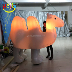Costume de <span class=keywords><strong>chameau</strong></span> <span class=keywords><strong>gonflable</strong></span> à lumière LED, veste de carnaval, événements de fête, de rue, de carnaval, avec lumière - Product Image 5