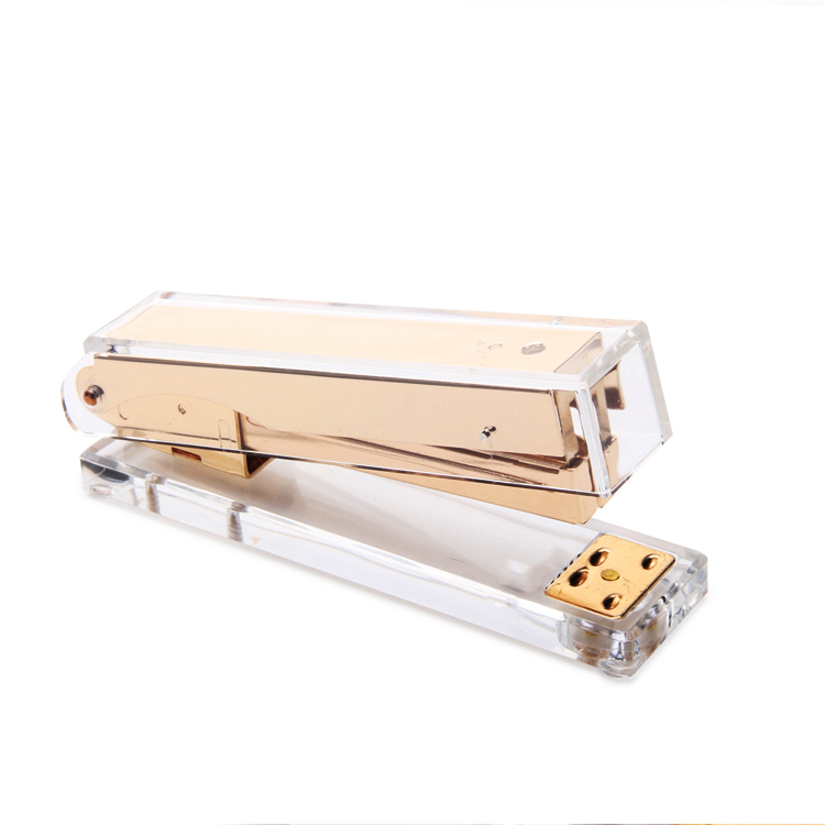 Офисная машина металлический Настольный современный акриловый степлер