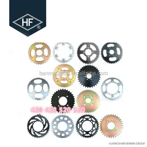 Motorcycle Scooter Drive Gear 530 520 420 428 Chain Motorcycle Sprocket 32T 37T 41T 48T 40T 43T 60T Sprockets