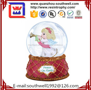 Précieux Moments Ange avec Trompette <span class=keywords><strong>Waterball</strong></span> - Product Image 1