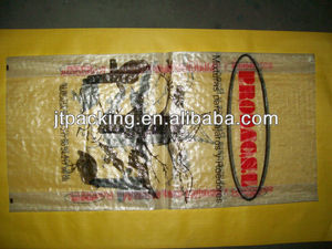 Pp trasparente sacchetto tessuto puro con nuovi materiali adatti per cereali, prodotto alimentare. - Product Image 2