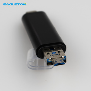 Eagleton alta velocidad <span class=keywords><strong>micro</strong></span> USB OTG y USB 3.0 tipo C <span class=keywords><strong>lector</strong></span> <span class=keywords><strong>de</strong></span> tarjetas <span class=keywords><strong>SD</strong></span> - Product Image 5