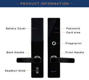 P8010 Orbita High Security Intelligent Fingerprint Digital <strong>Door</strong> <strong>Lock</strong> Smart <strong>Number</strong> WIFI APP Unlock <strong>Door</strong> <strong>Locks</strong> - Product Image 2