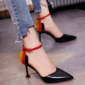 Donne di stile di modo delle signore della festa nuziale <span class=keywords><strong>ufficio</strong></span> di alta-<span class=keywords><strong>scarpe</strong></span> col tacco alto - Product Image 4