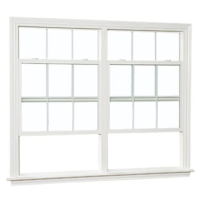 Schiebe stil windows drehfenster, Amerikanischen stil PVC fenster hing eigene marke Upvc profil