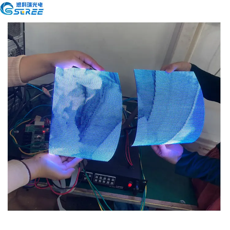 Flexible Video Led Display Curtain /flexible Led Screen for Stage Soft Module/rgb Hot Selling New P2.5 Indoor Scree FULL Color