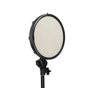 Fstphoto círculo foto Cámara LED panel video Light PAD con control remoto inalámbrico llevó la iluminación para rodaje películas - Product Image 5