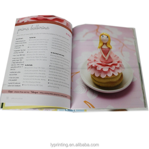 Personnalisé hardcover cook book impression gâteau fait maison livre impression cuire livre impression - Product Image 4
