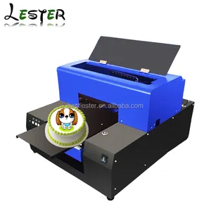 LSTA3-0437 Hot sale a3 picture on cake machine 3d food printer