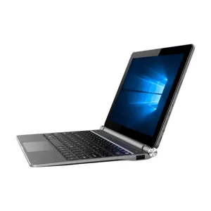 Laptop Konvertibel 2 In 1 Tablet Inter Windows 10.1 Inci 1280*800 IPS Win 10 China OEM dengan Kualitas Baik