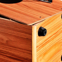 Foldable Percussion Instruments Drum Box Wood Cajon with Snare Wires