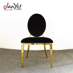 العلامة التجارية تصميم جديد حزب تأجير النحاس ارتفع الذهب الزفاف الكراسي - Product Image 1