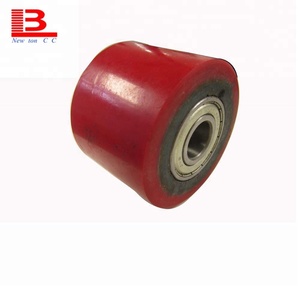 Rodízios de Poliuretano para Empilhadeira, Rodas de <span class=keywords><strong>Nylon</strong></span> para Paleteira e Empilhadeira Stalcer PU 80*70mm e 180*60mm - Product Image 3