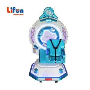 Indoor Muntautomaat Mini Reuzenrad Kidded Ride Machine Winkelcentrum Plastic Kiddie Rit Voor Kinderen