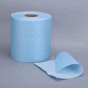 Disposable Industrial <strong>Blue</strong> Wipes <strong>Roll</strong>,industrial Nonwoven Jumbo <strong>Roll</strong> Towels,Industrial Wiping Paper Cloth - Product Image 2