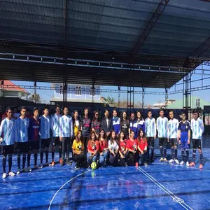 Indoor Populaire Maleisië Voetbal Veld Floor Grijpende Futsal Vloeren