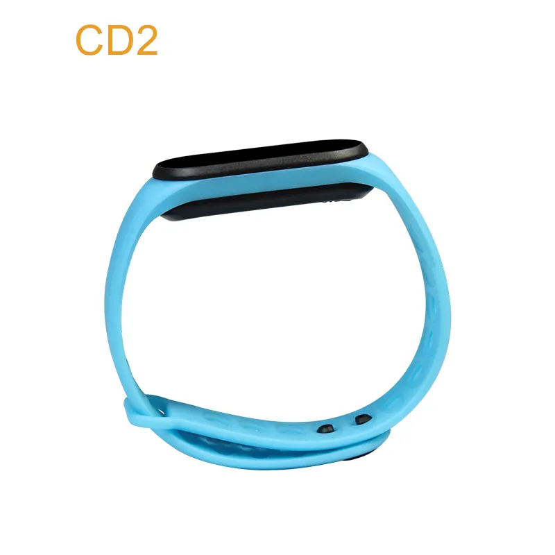 الهدايا الترويجية ساعة ذكية سيليكون USB شحن 3d عداد الخطى الصمام ووتش للرجال امرأة