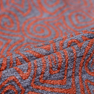 Tissu d'ameublement Tenghui Oriental, fil indien teint en continu, double face, chenille, 100% <span class=keywords><strong>polyester</strong></span>, imperméable, 440 g/m², pour canapé, rideaux - Product Image 5