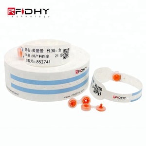 Personalizado RFID pulsera de Hospital paciente identificación RFID térmica pulsera - Product Image 6