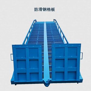 <span class=keywords><strong>Rampa</strong></span> De Carga utilisé pour l'entrepôt de conteneurs avec chariot élévateur à fourche prix hydraulique Mobile 2100*10000mm Table taille 8-10tons - Product Image 5
