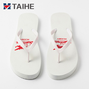 저렴한 도매 순수한 흰색 여성 및 남성 슬리퍼 맞춤 인쇄 흰색 슬리퍼 여성 - Product Image 5
