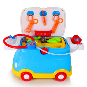 Jouets de médecin au design unique, en plastique, avec lumière et son - Product Image 2