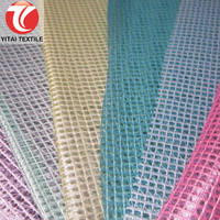 300d Rõ Ràng Trong Suốt Pvc Gia Cố Phim Tarpaulin Tarp Lưới Vải